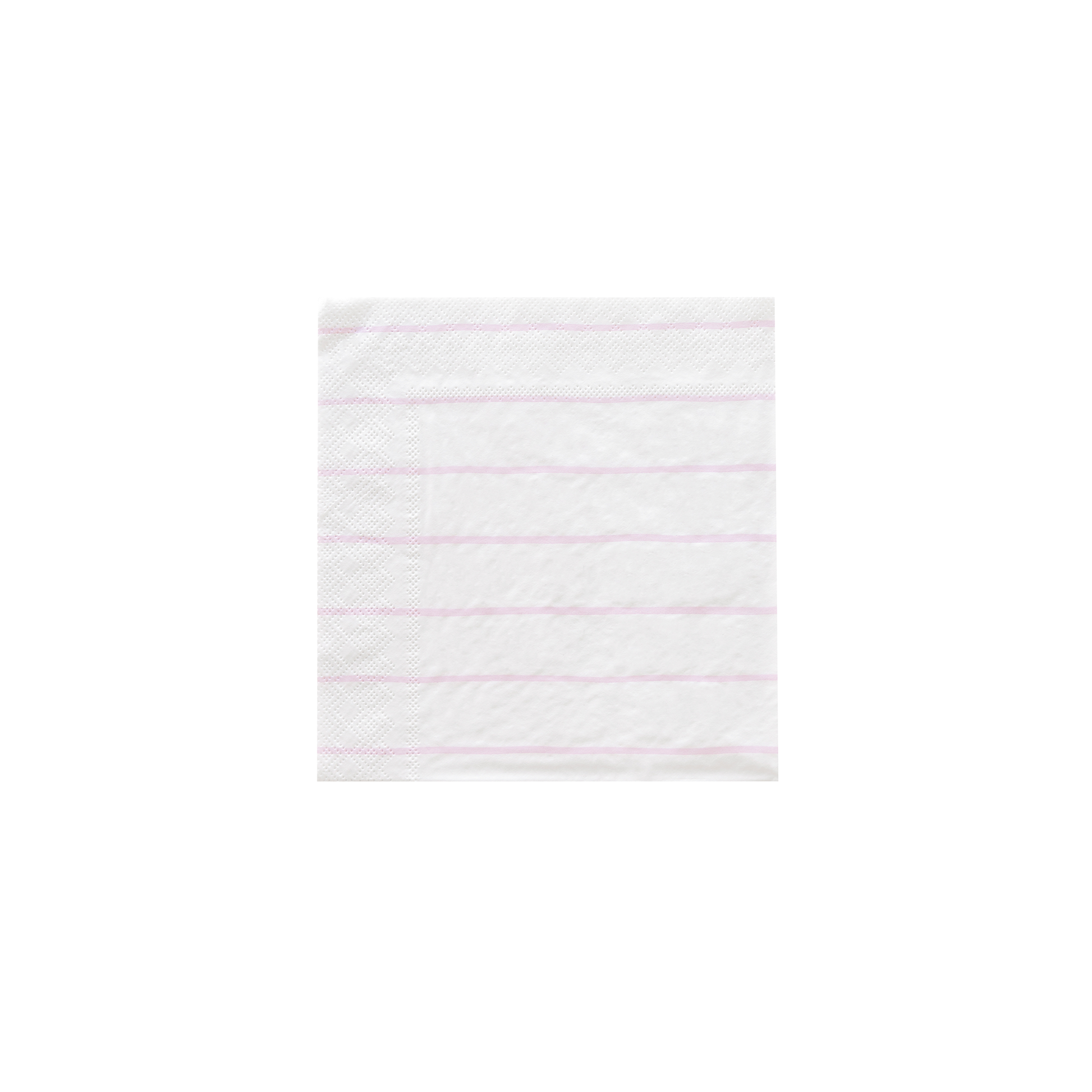 Frenchie Striped Lilac Napkins - Cocktail -16 Pk. - SimplySoiree