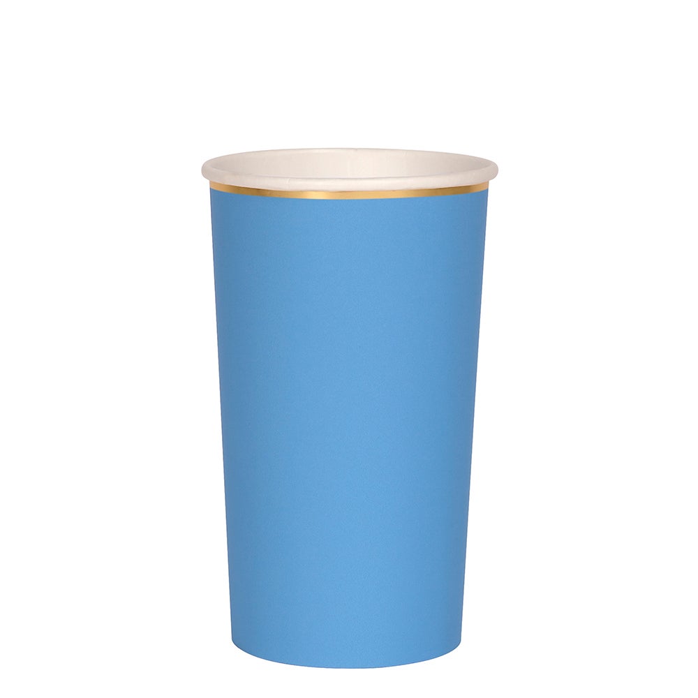 Meri Meri - Large Blue Highball Cup - SimplySoiree