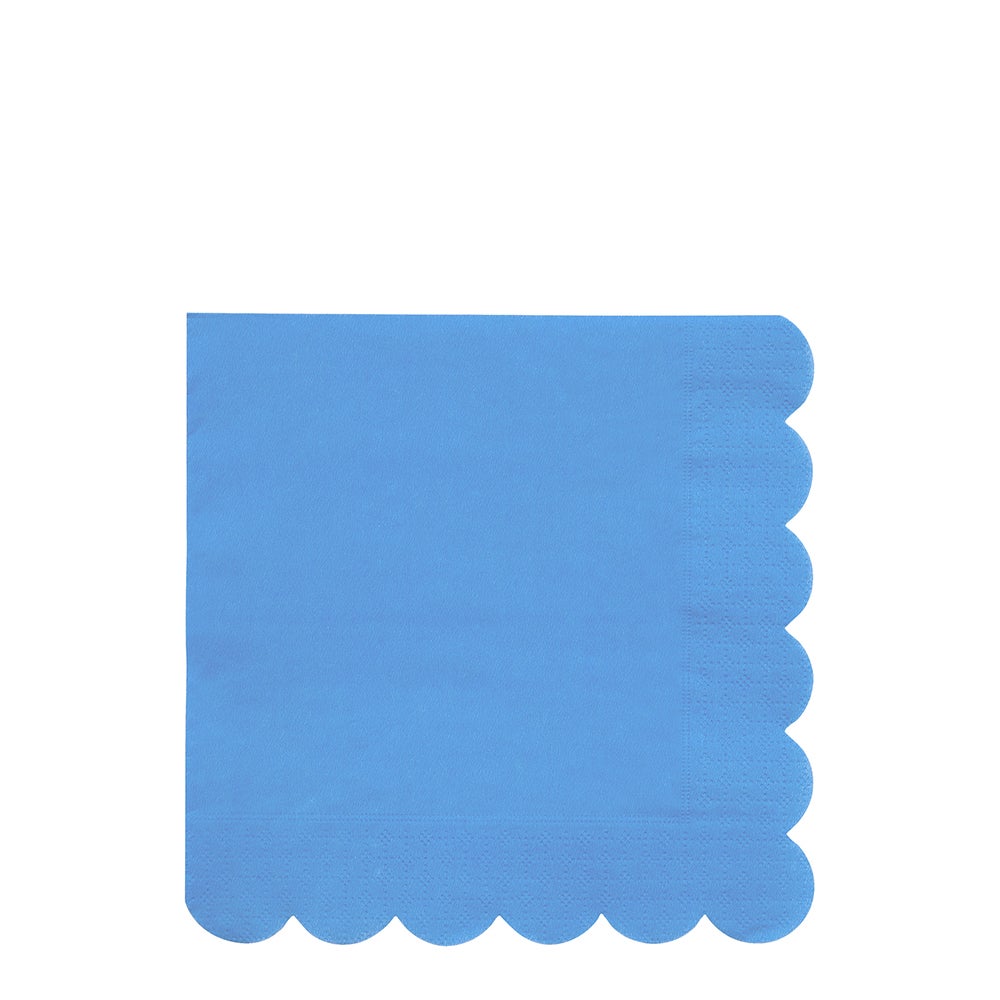 Meri Meri - Large Blue Napkin - SimplySoiree