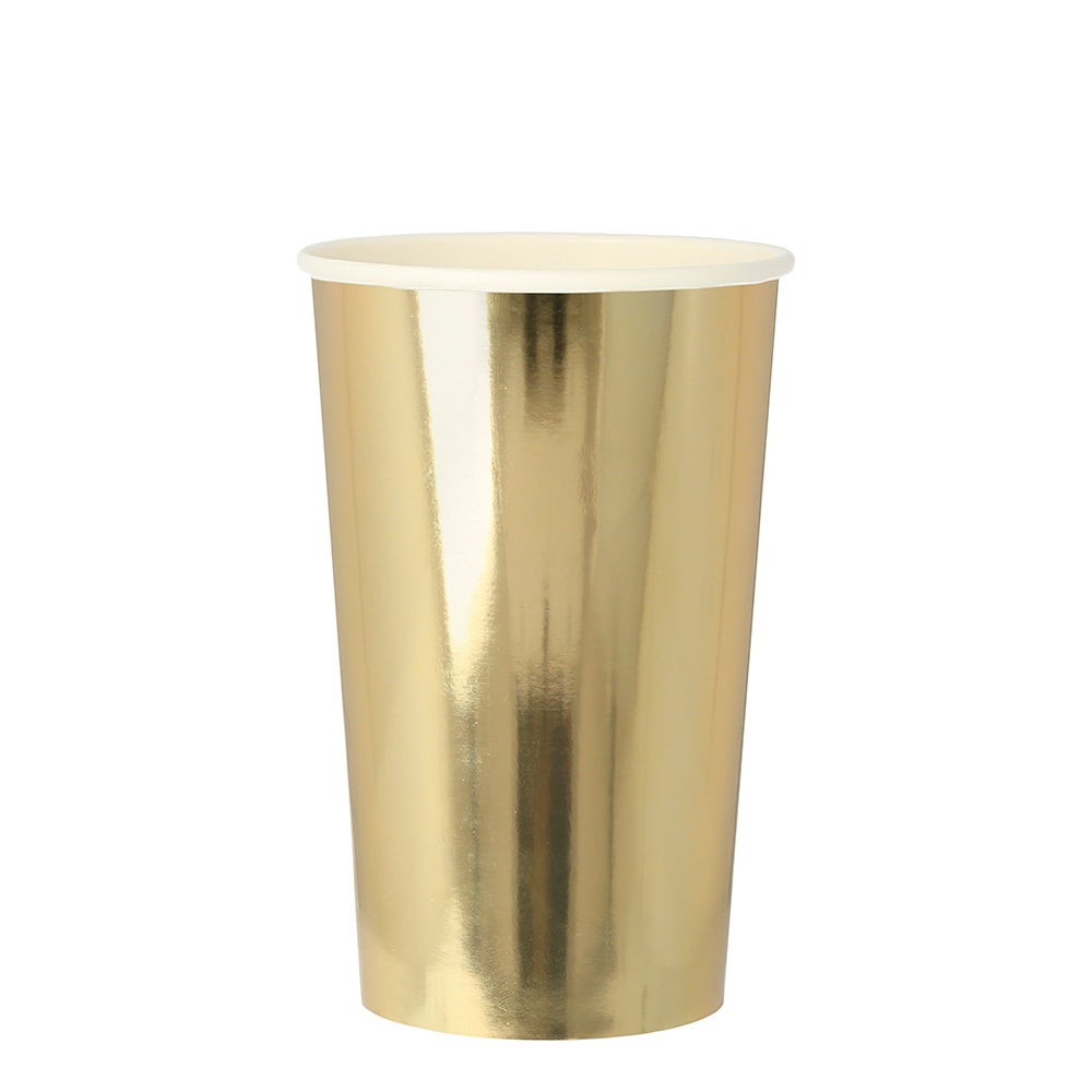 Meri Meri - Large Gold Highball Cup - SimplySoiree