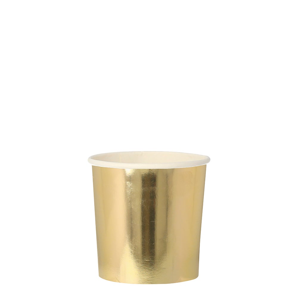 Meri Meri - Small Gold Tumbler Cup - SimplySoiree