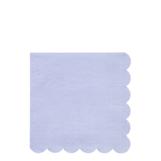 Meri Meri - Blue Simply Eco Large Napkins - SimplySoiree