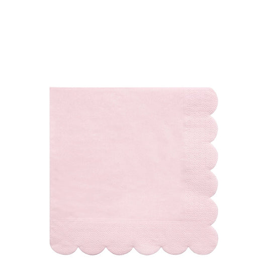 Meri Meri - Pink Simply Eco Large Napkins - SimplySoiree