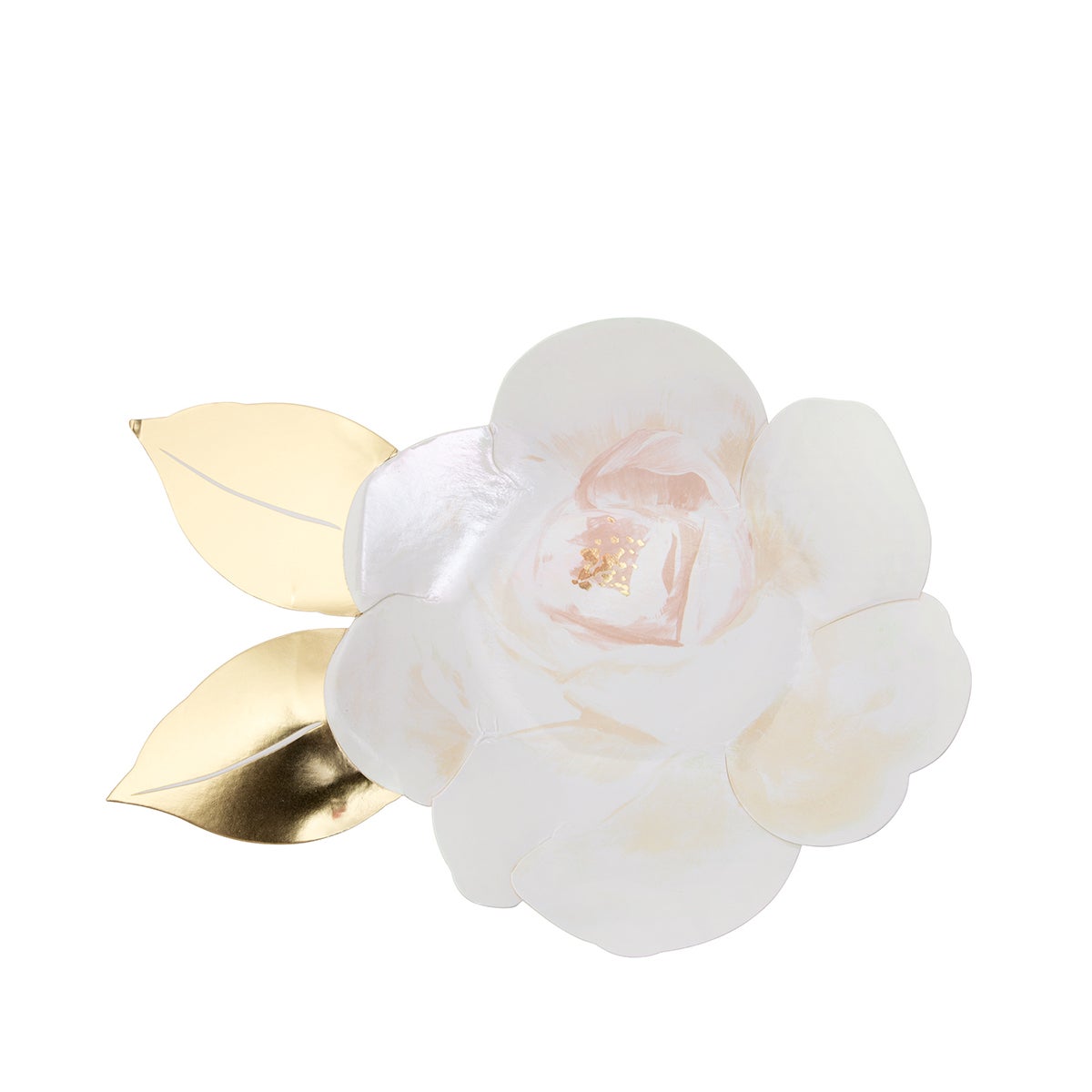 Meri Meri - White Rose Garden Plates - SimplySoiree