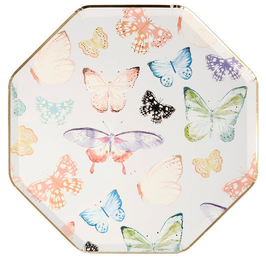 Meri Meri - Butterfly Dinner Plates - SimplySoiree