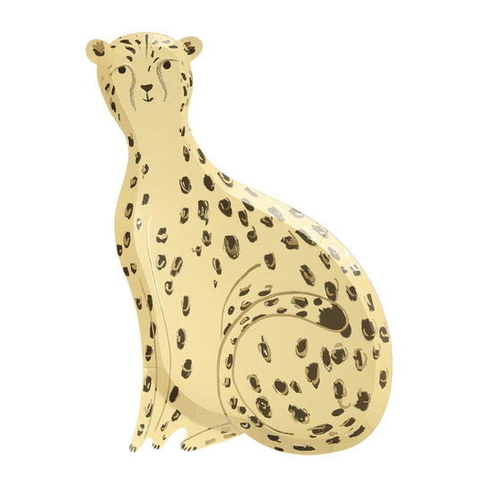 Meri Meri - Safari Cheetah Plates - SimplySoiree