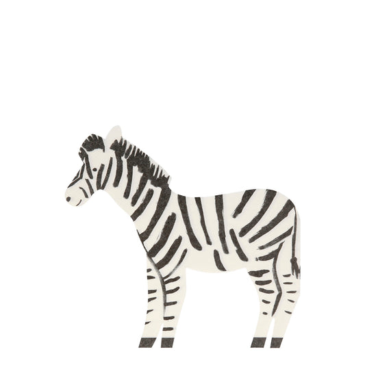 Meri Meri - Safari Zebra Napkins - SimplySoiree