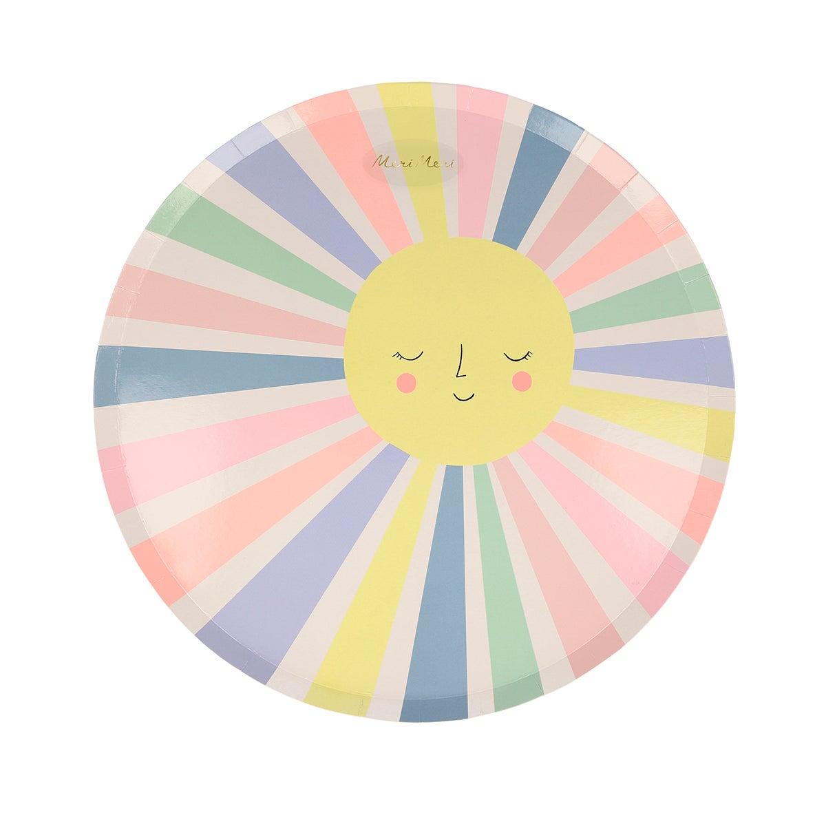 Meri Meri - Rainbow Sun Plates - SimplySoiree