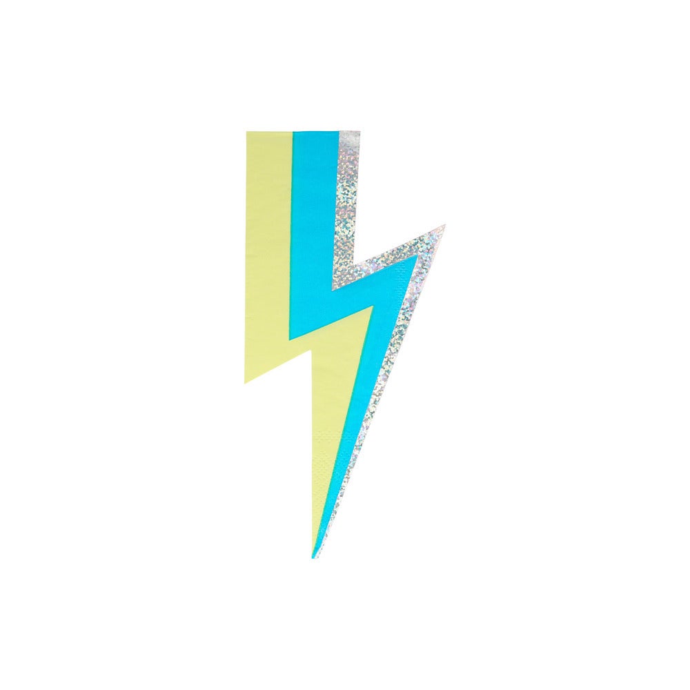 Meri Meri - Lightning Bolt Napkins - SimplySoiree