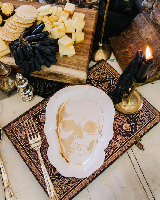 Skull Shaped 8" Plate - SimplySoiree