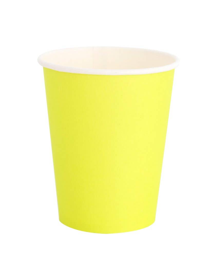 Paper Cup - Chartreuse - 8oz - SimplySoiree