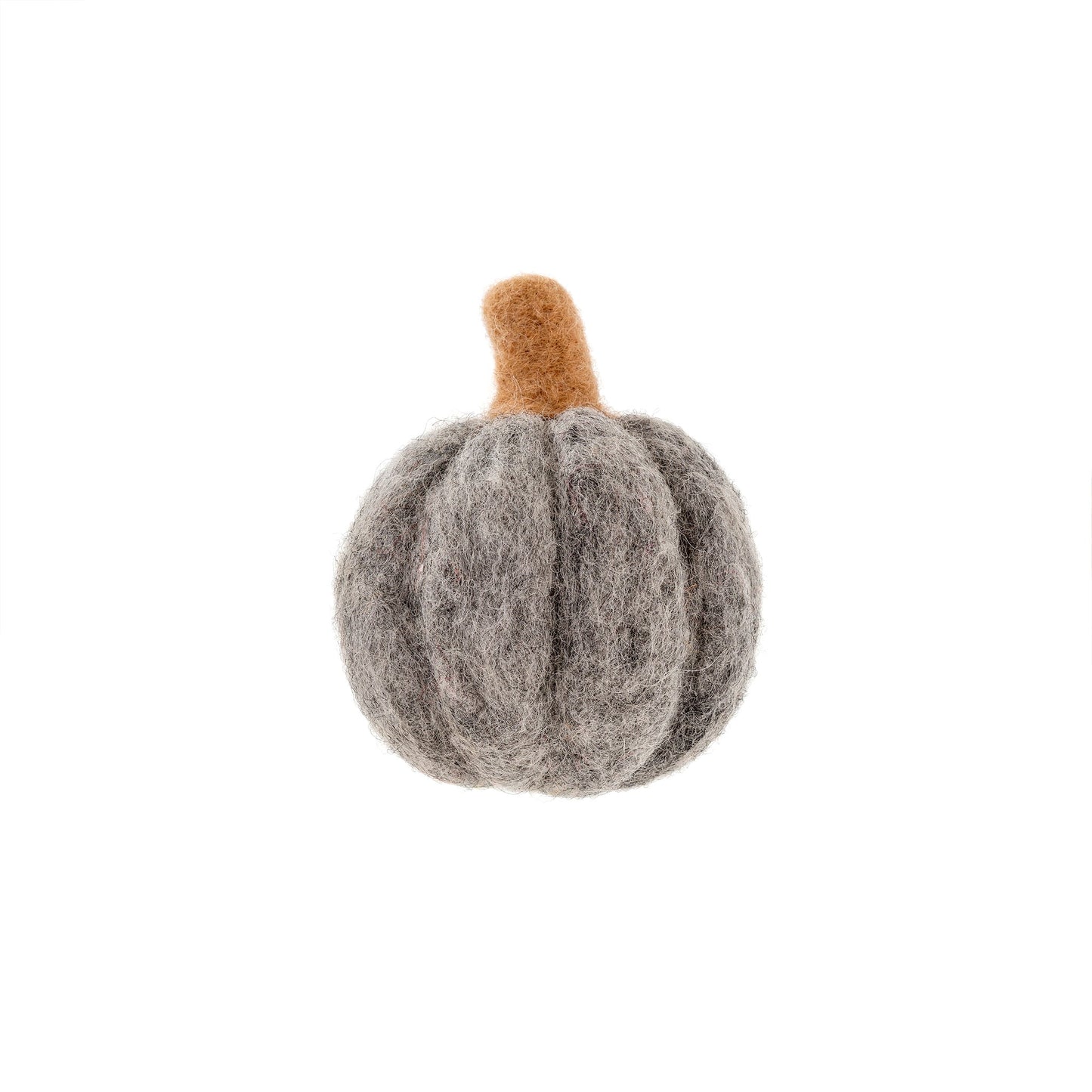 Grey Felt Pumpkin - Small - SimplySoiree