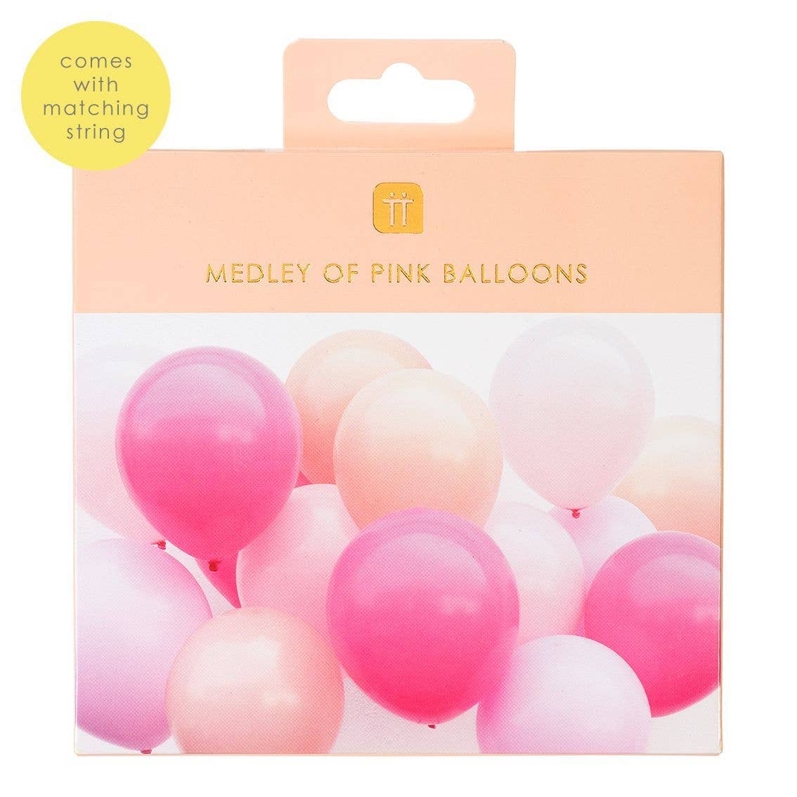 Rose Pink Balloons - 16 Pack - SimplySoiree