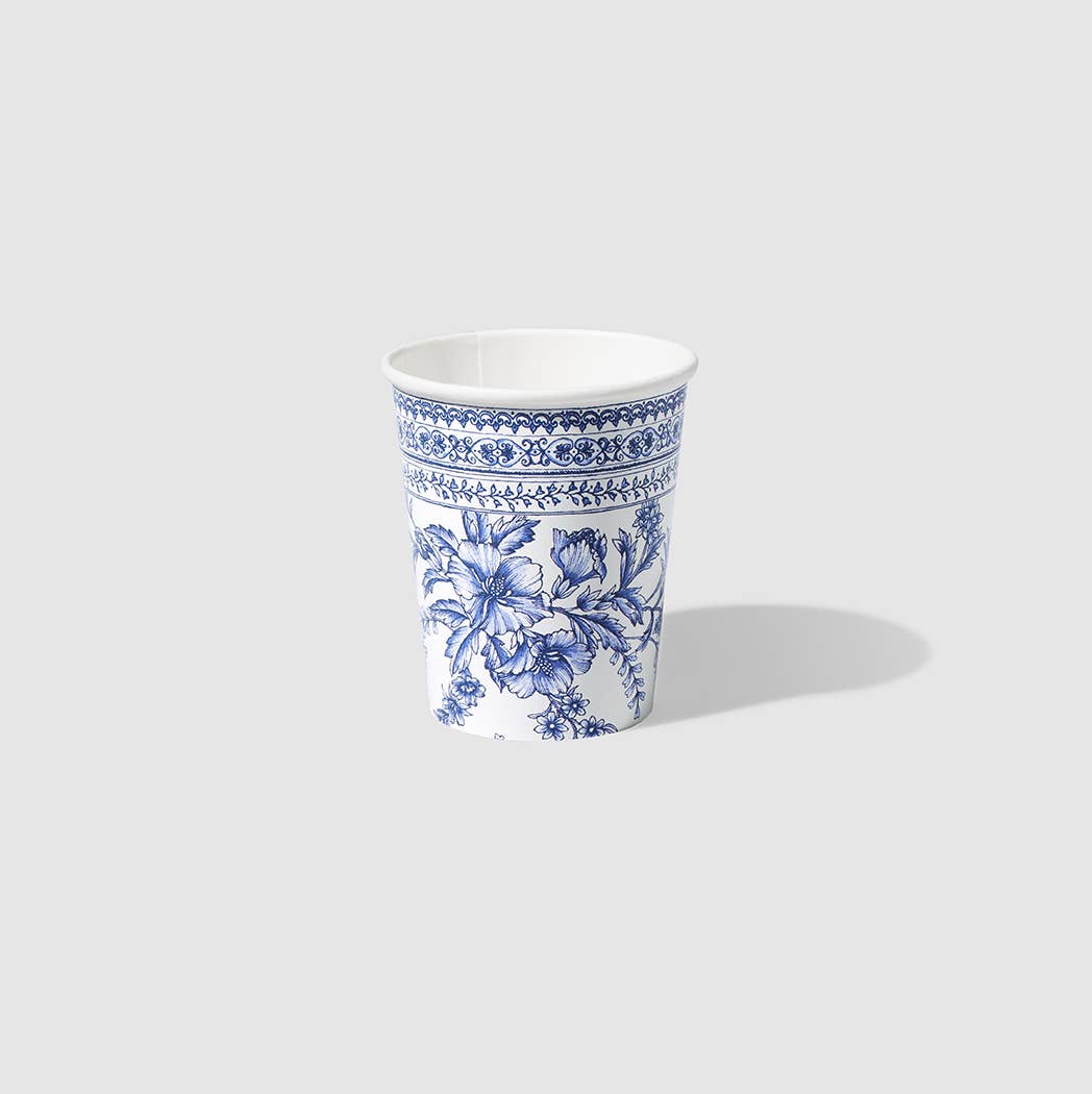 Paper Cups - French Toile - (10 per Pack) - SimplySoiree