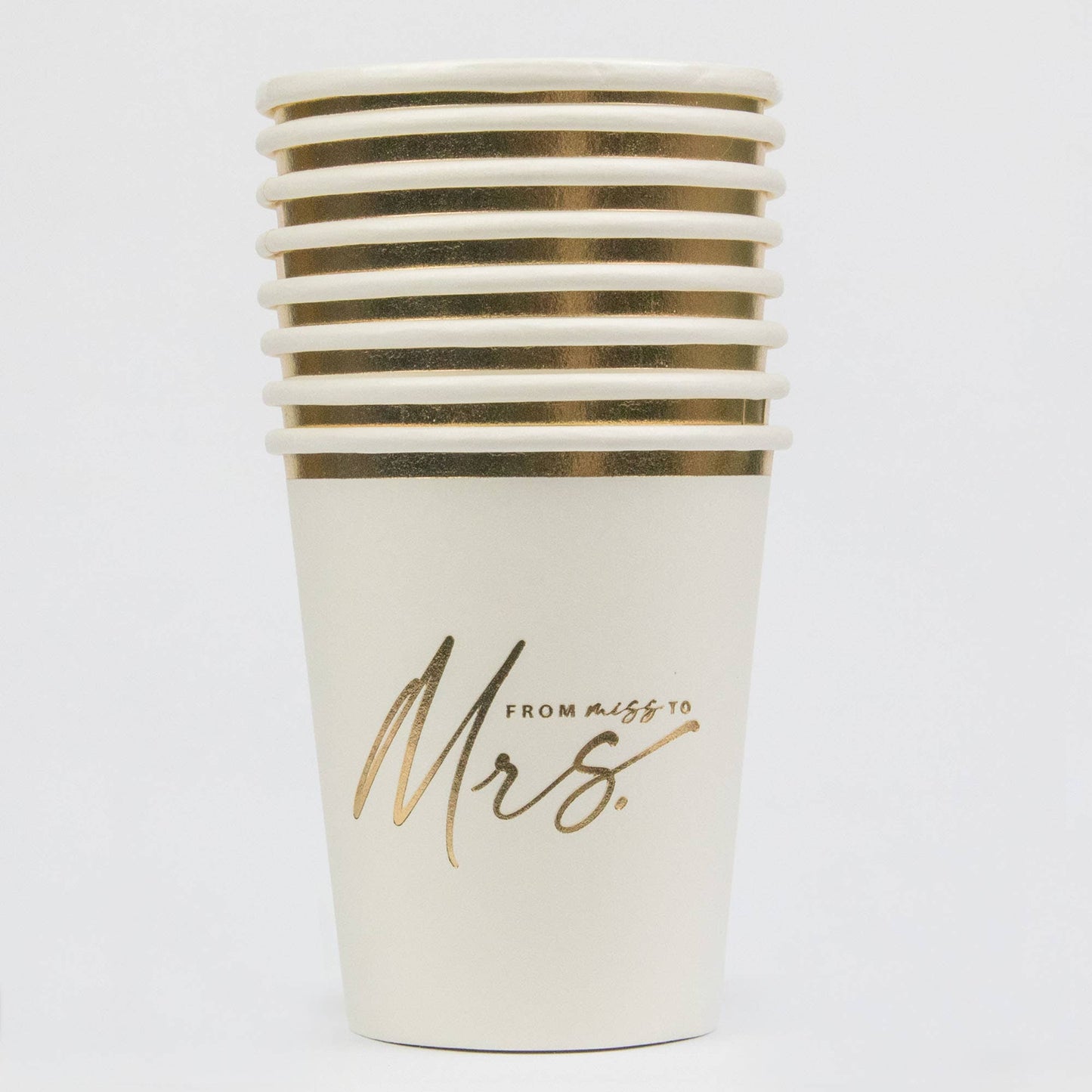 Paper Party Cups - Miss to Mrs - SimplySoiree