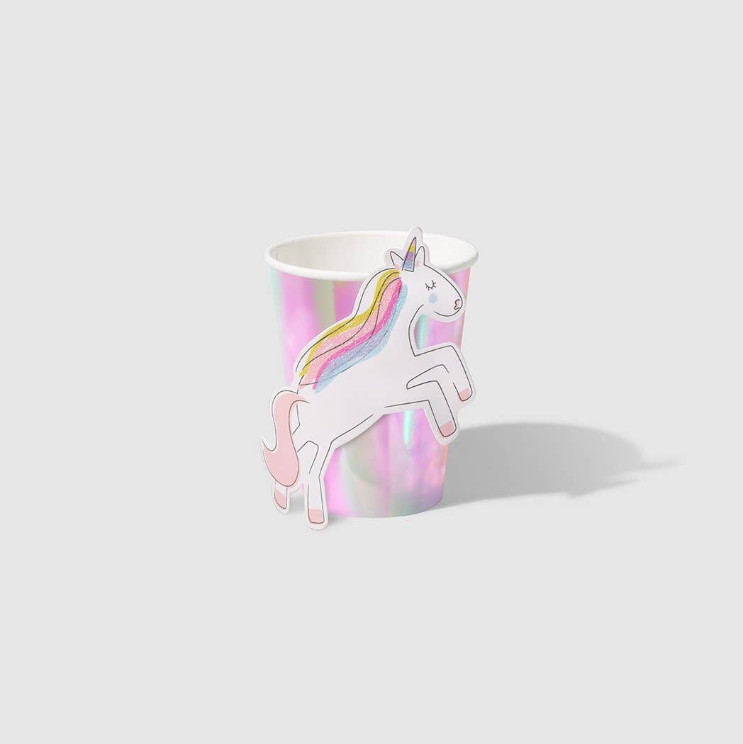 Unicorn Dreams Paper Party Cups (10 per Pack) - SimplySoiree