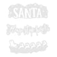 Santa Stop Here Window Sticker - Novelty Christmas