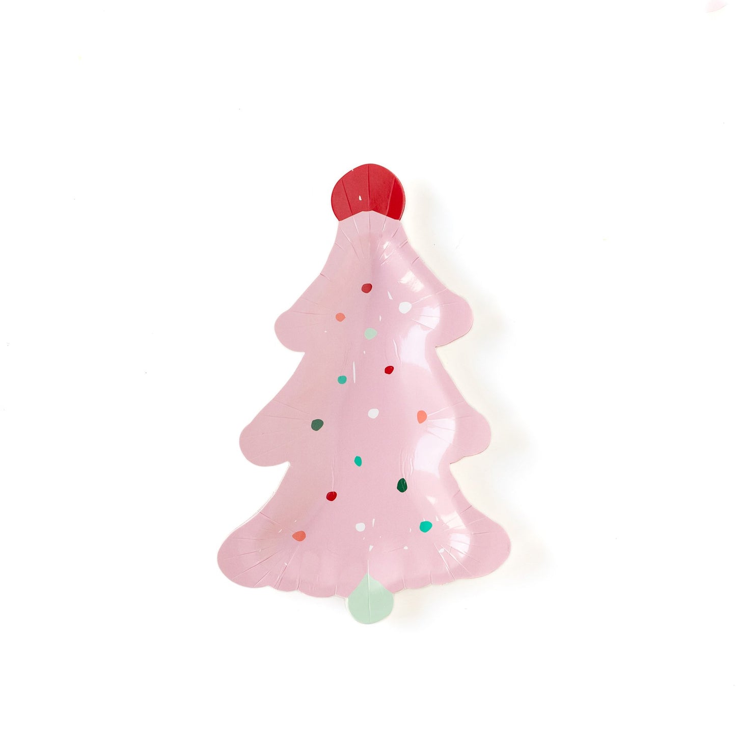 Oui Party Christmas 7" Frosting Tree Plate