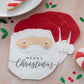 Santa Shaped Christmas Paper Napkins