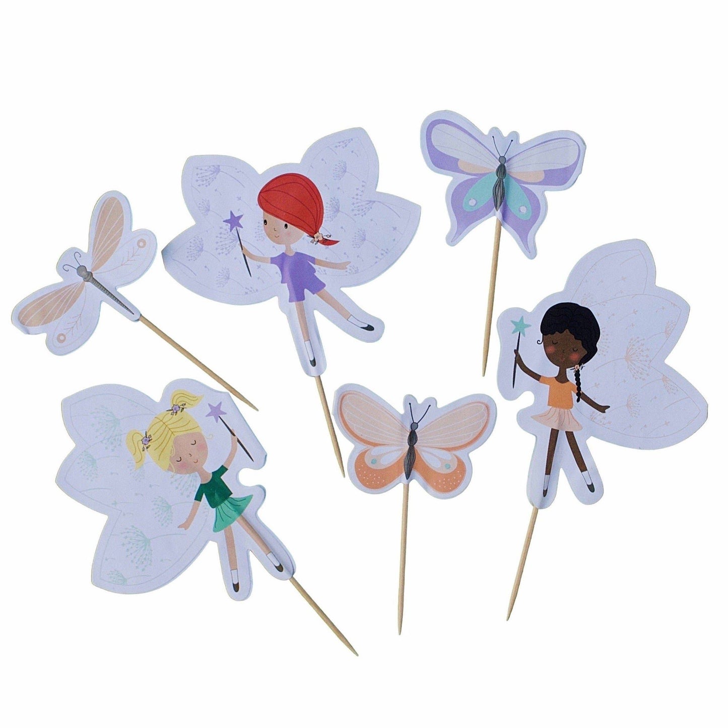 Magical Fairies Toppers (Set of 12) - SimplySoiree