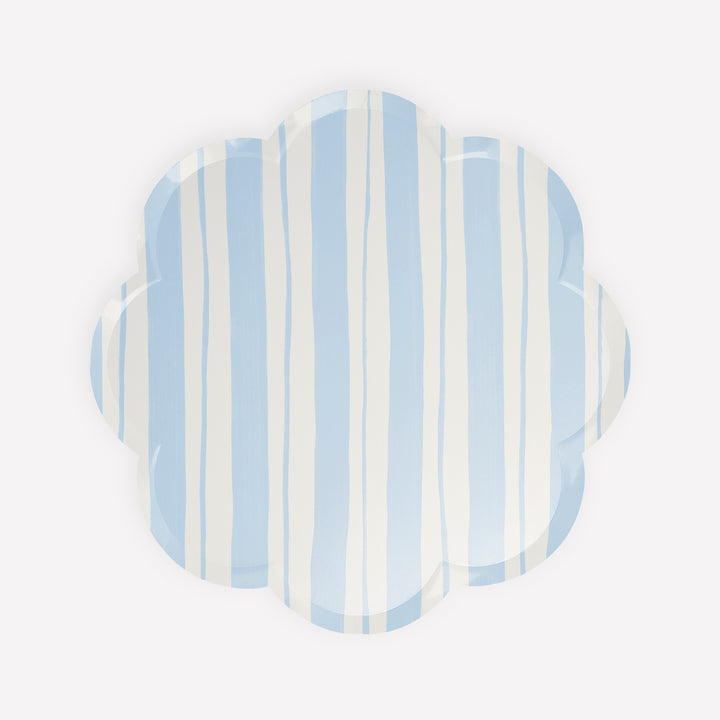Meri Meri - Ticking Stripe Side Plates (8pcs)